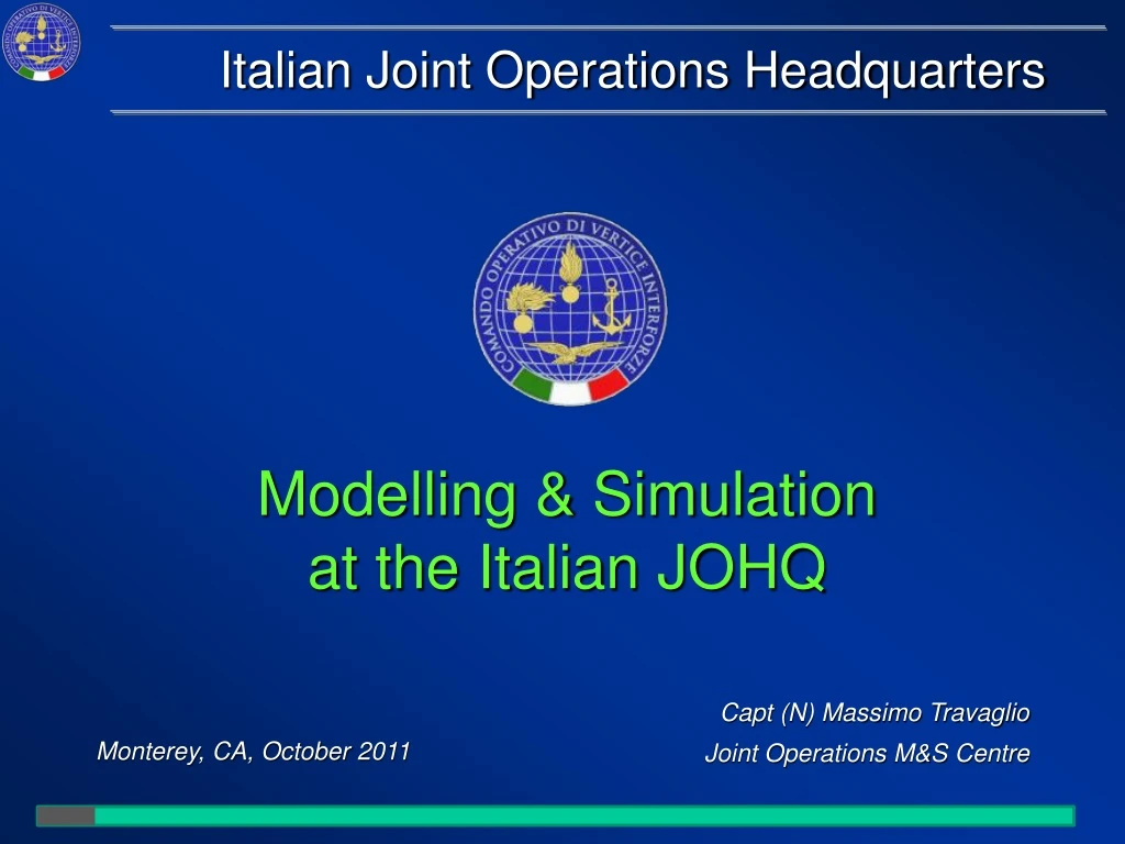 italian joint operations headquarters