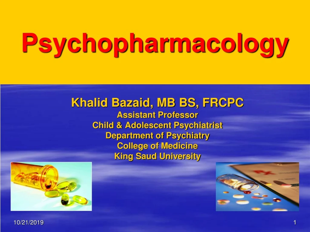 psychopharmacology