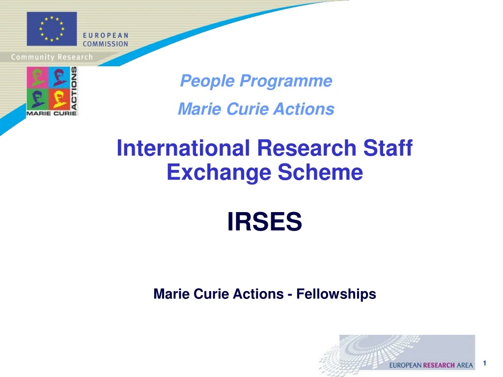 people programme marie curie actions