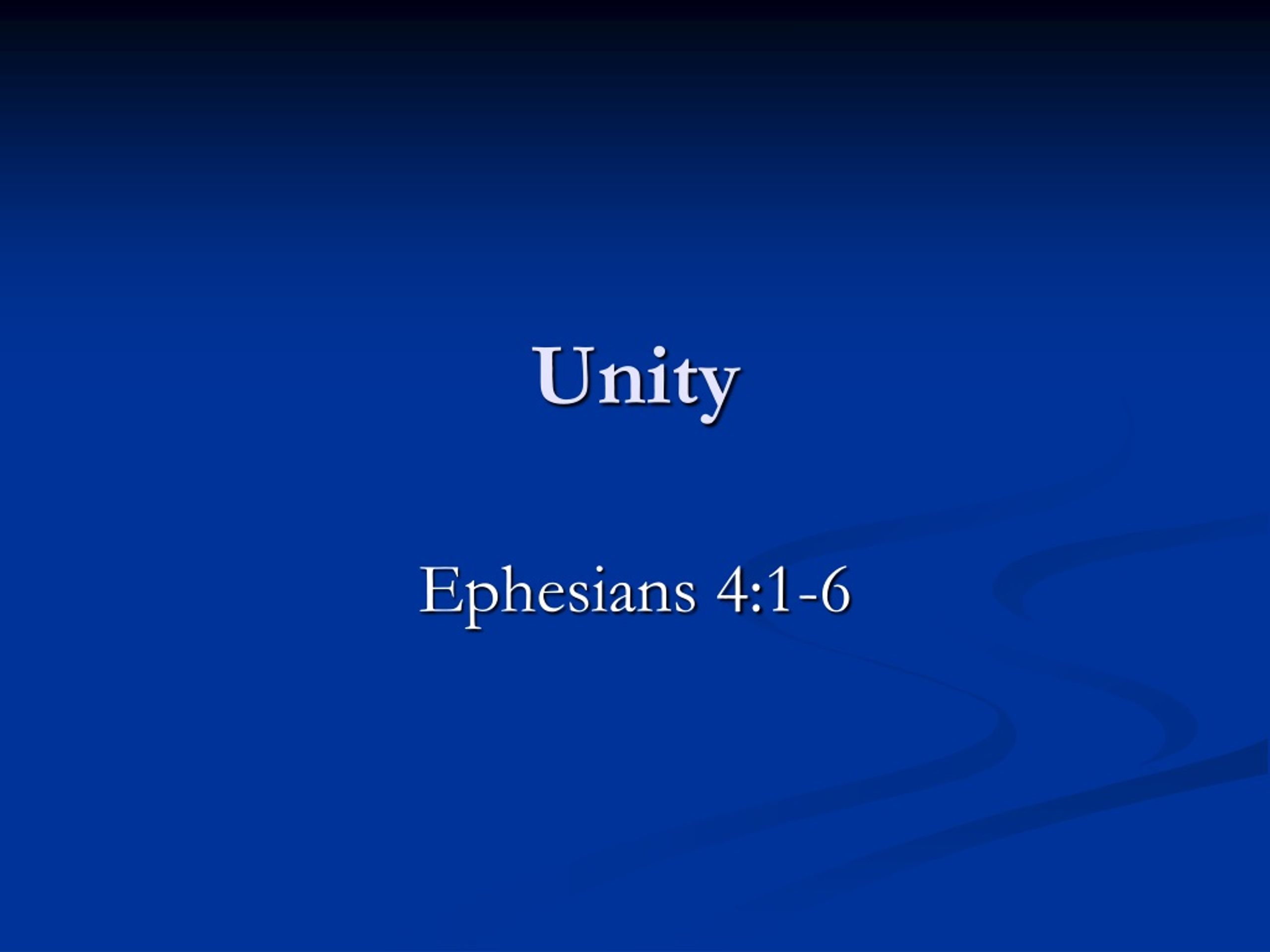 Unity in God: Embracing Harmony and Oneness - slide 1