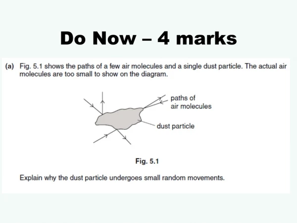 Do Now – 4 marks