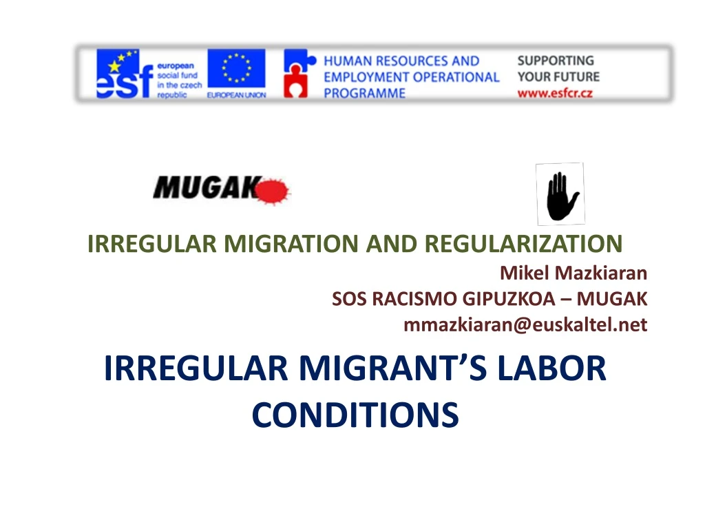 irregular migrant s labor conditions