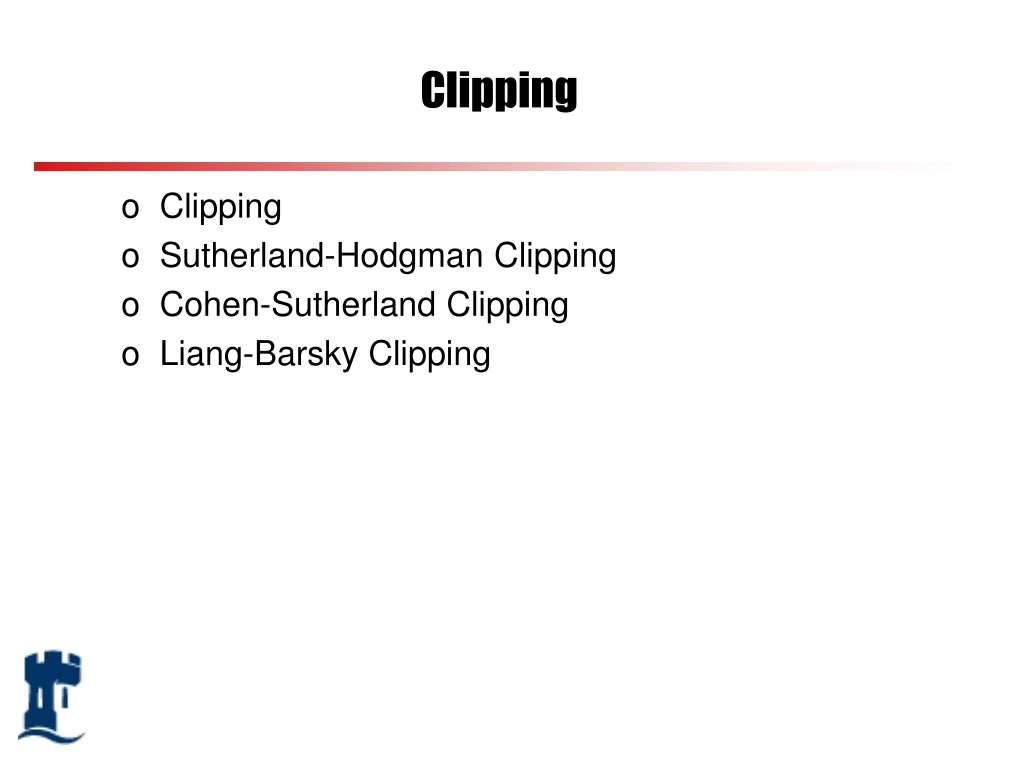 clipping