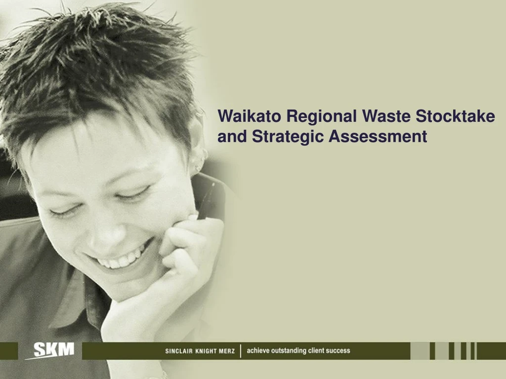 waikato regional waste stocktake and strategic