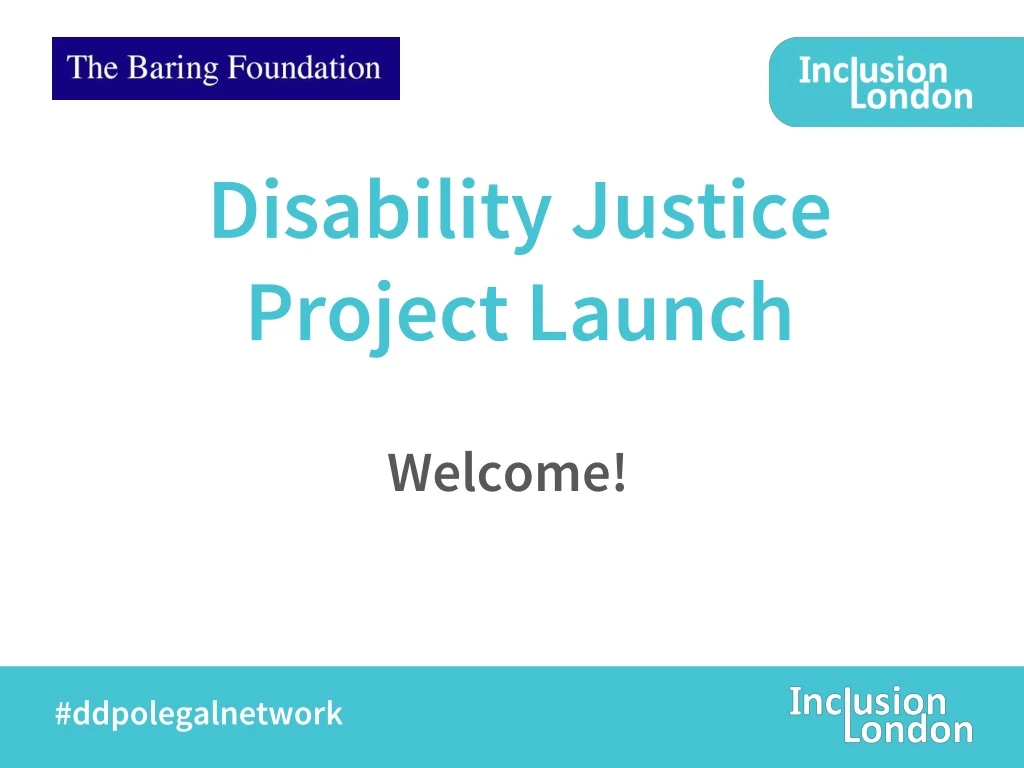 disability justice project launch