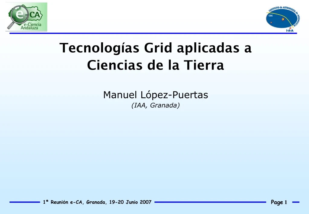 tecnolog as grid aplicadas a ciencias