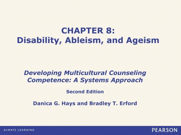 CHAPTER 8: Disability, Ableism, and Ageism