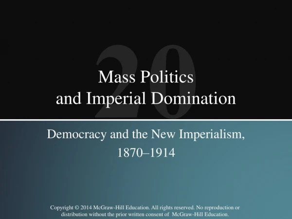Mass Politics and Imperial Domination