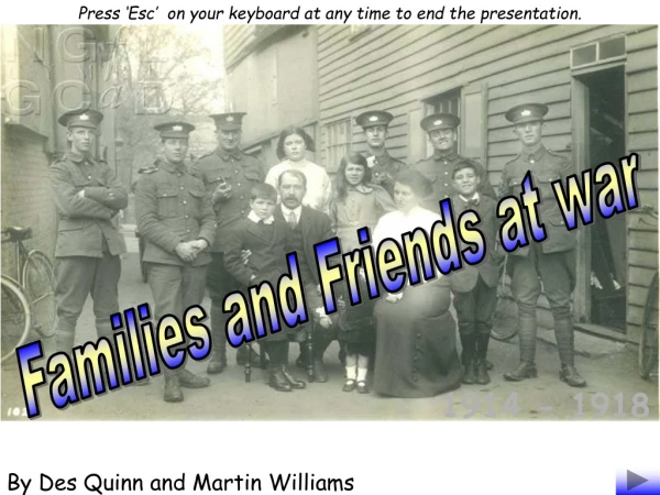 Families and Friends at war