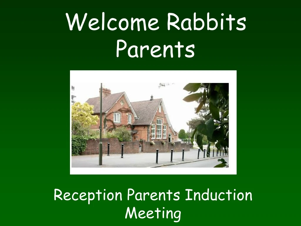 welcome rabbits parents