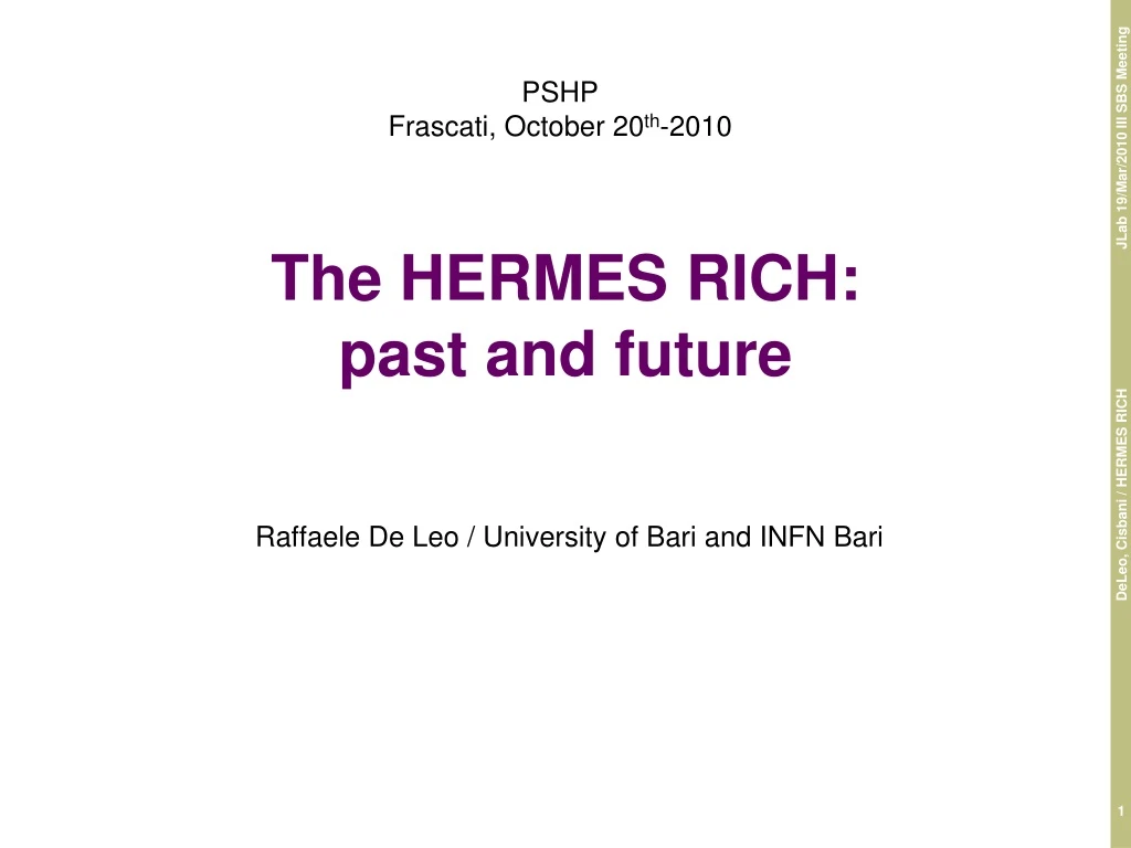 the hermes rich past and future
