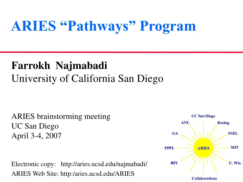 aries pathways program