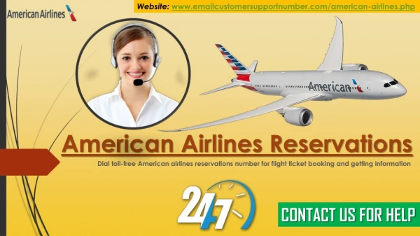 American Airlines Reservations through Online