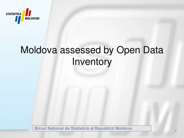 Moldova assessed by Open Data Inventory