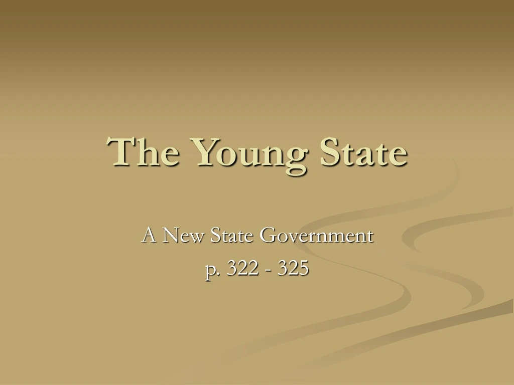 the young state