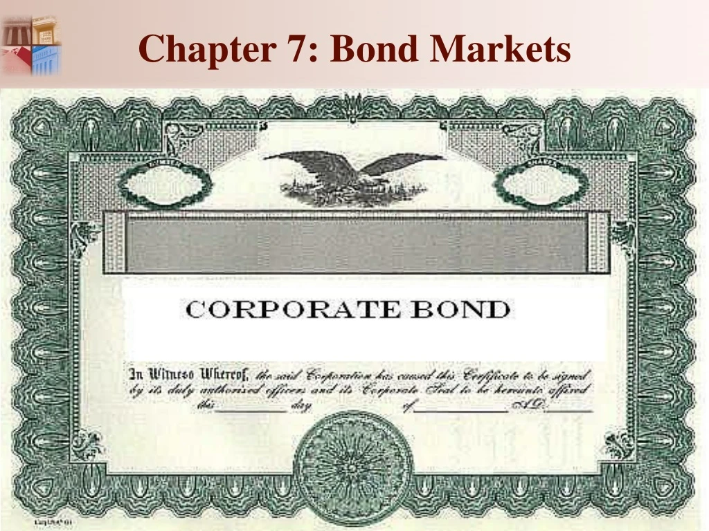 chapter 7 bond markets