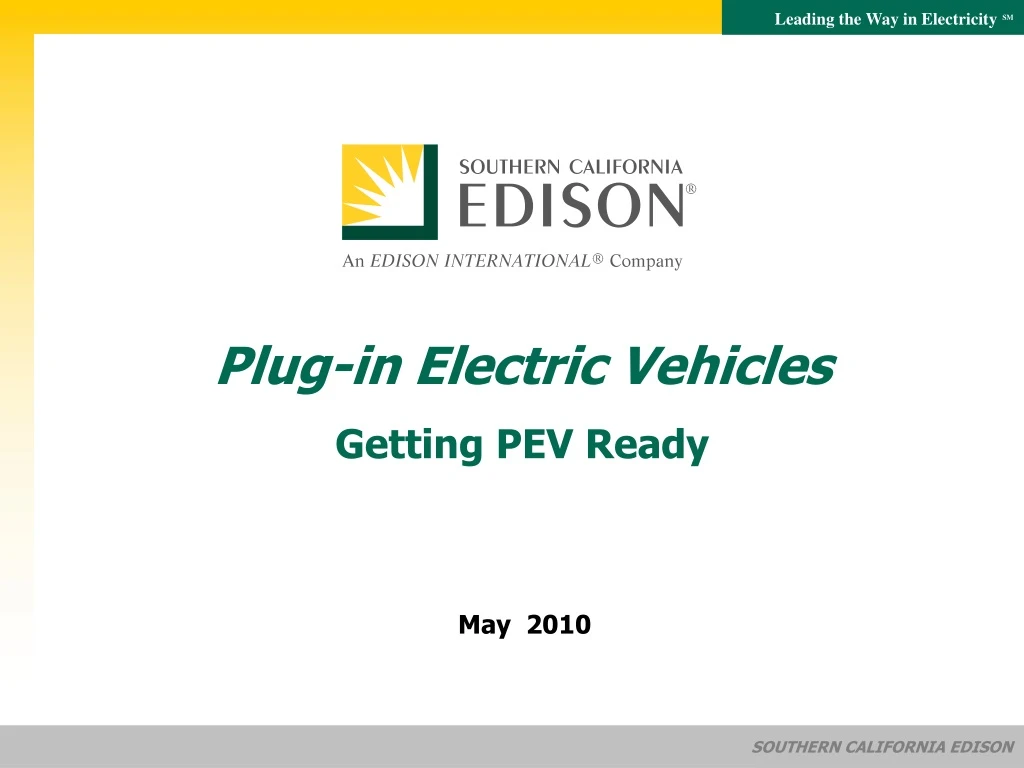 plug in electric vehicles getting pev ready