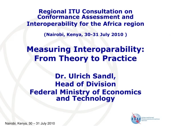 Measuring Interoparability: From Theory to Practice