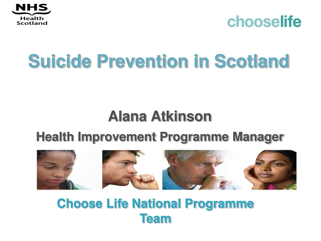suicide prevention in scotland