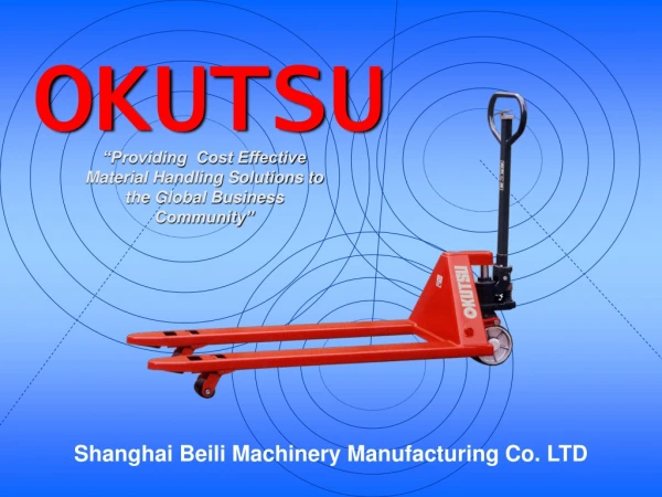 Shanghai Beili Machinery Manufacturing Co. LTD