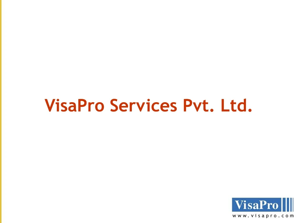 visapro services pvt ltd