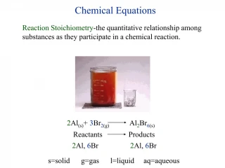 Chemical Equations and Stoichiometry - slide 1