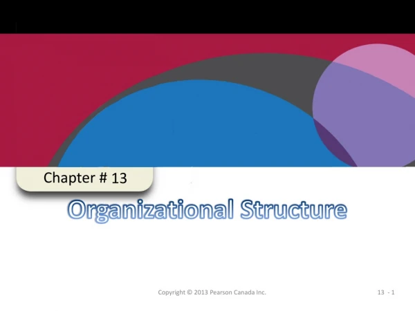 Organizational Structure