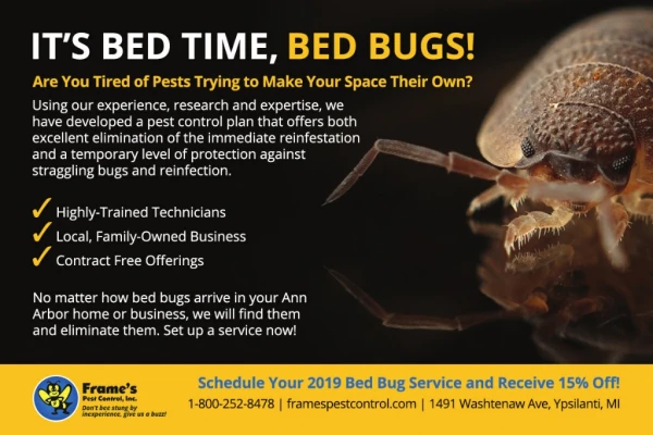Bed Bugs Ann Arbor - Framespestcontrol.com