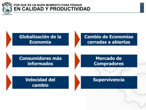 EN CALIDAD Y PRODUCTIVIDAD