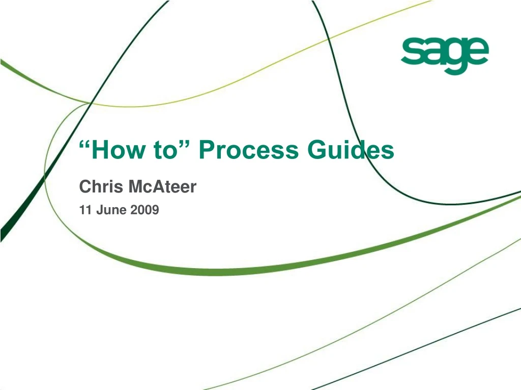how to process guides