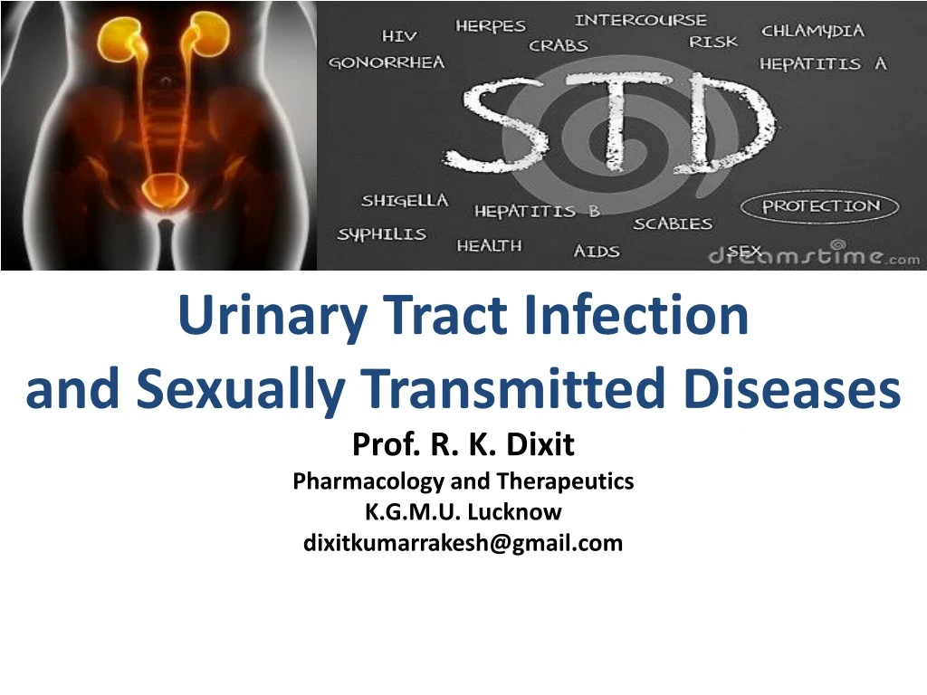 urinary tract infection and sexually transmitted diseases