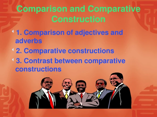 Comparison and Comparative Construction