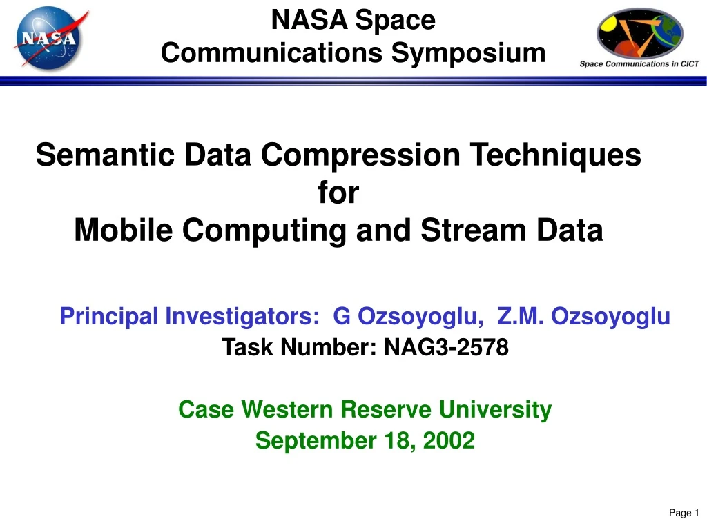 semantic data compression techniques for mobile computing and stream data