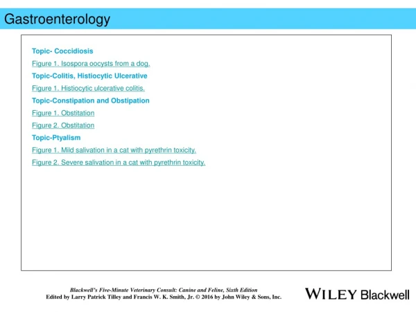 Gastroenterology