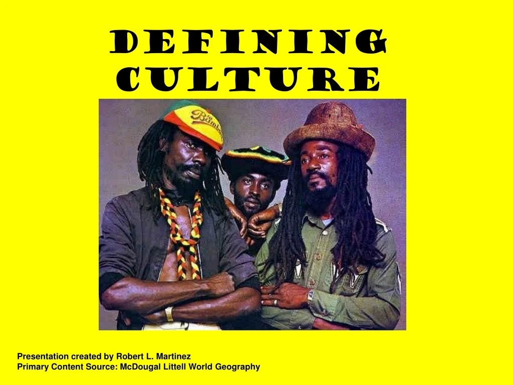 defining culture