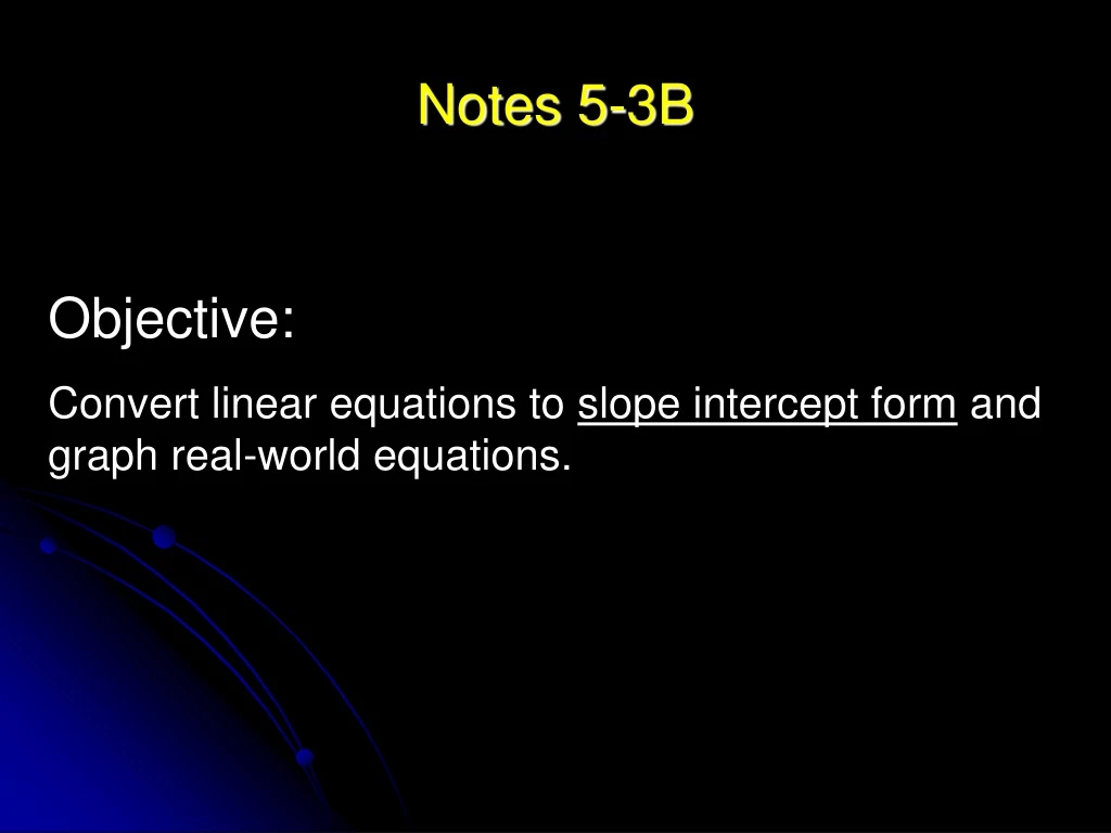 notes 5 3b