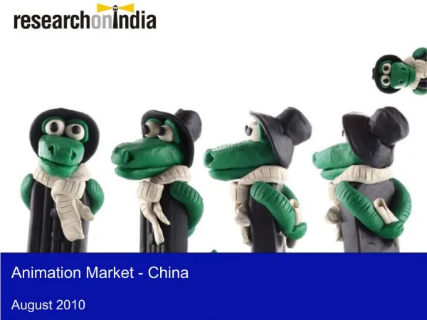 Animation Market in China 2010