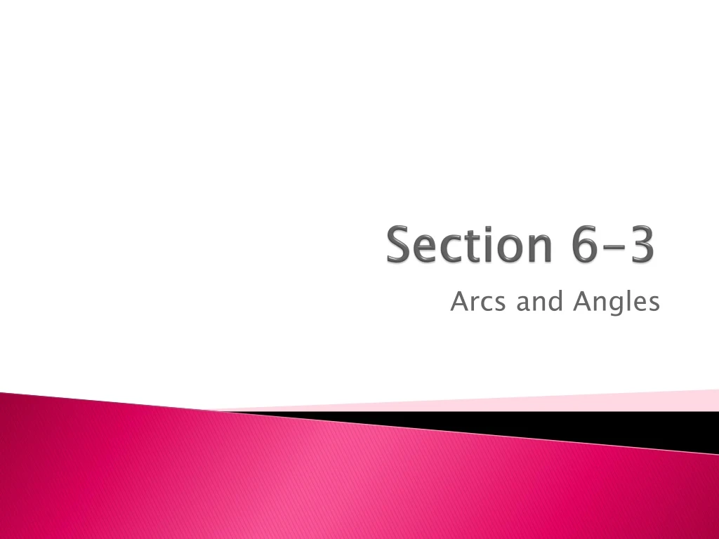 section 6 3