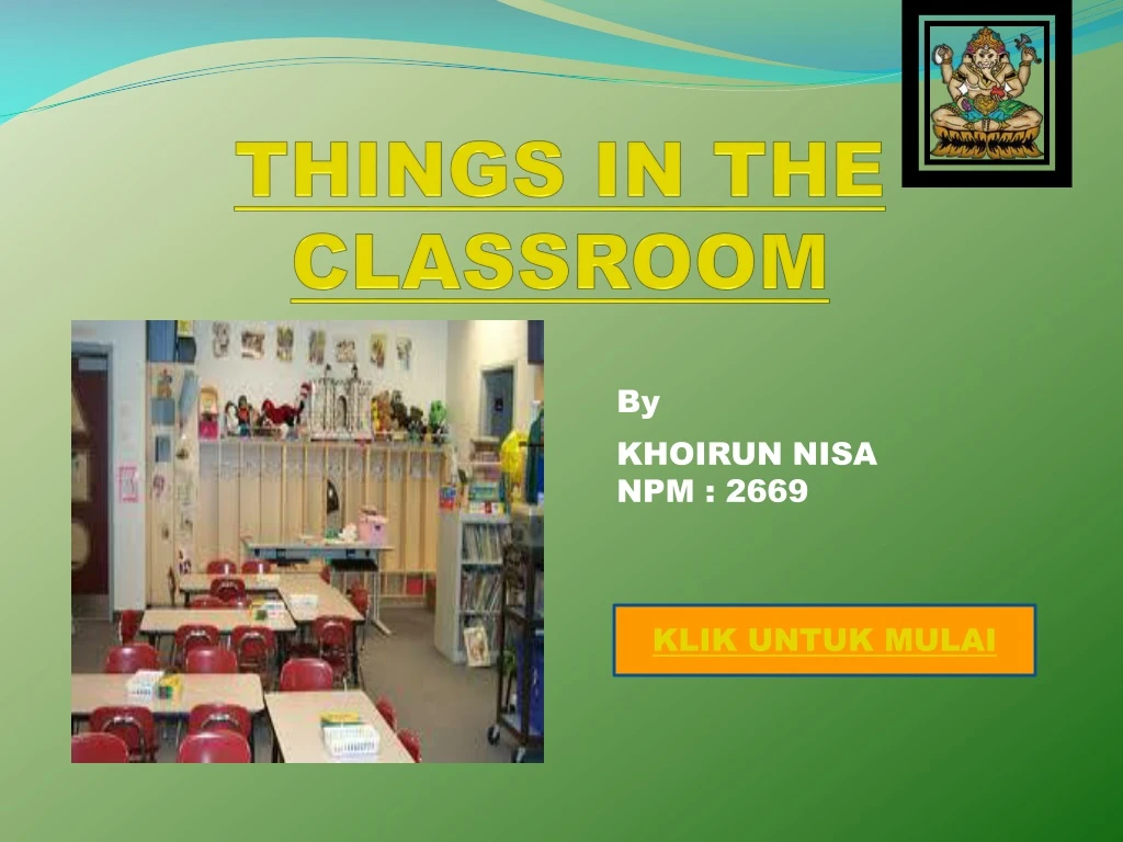 things in the classroom