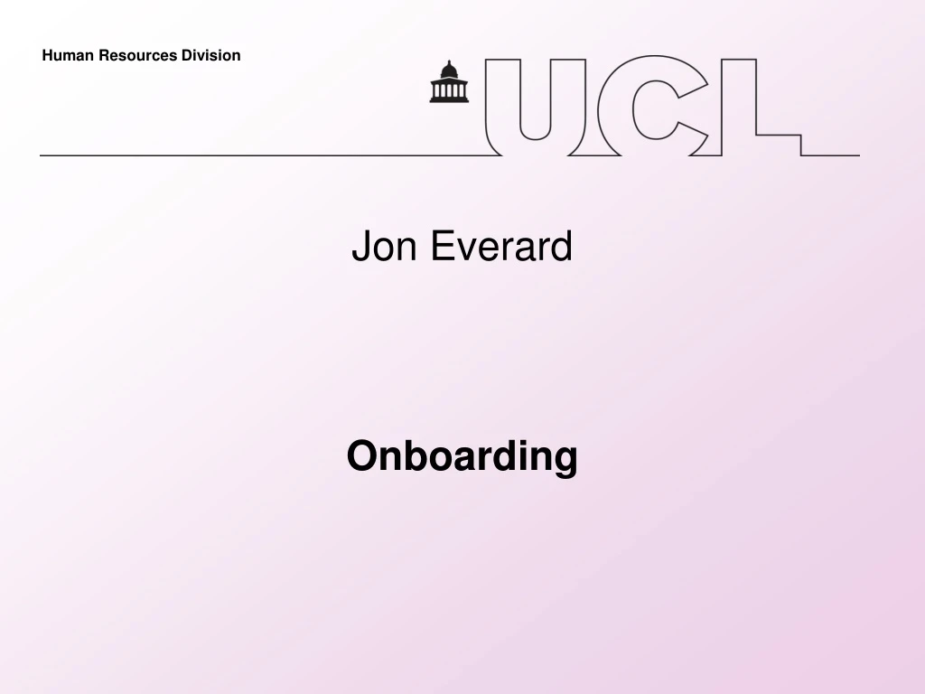 jon everard onboarding
