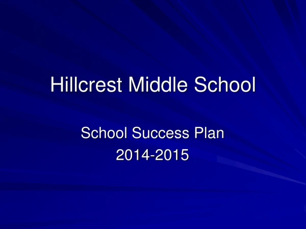 Hillcrest Middle School