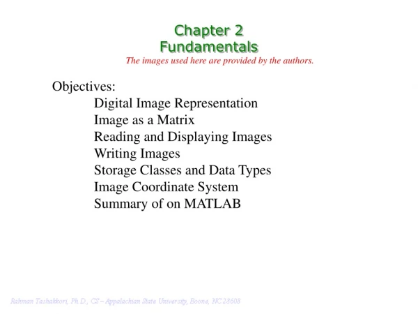 Chapter 2 Fundamentals