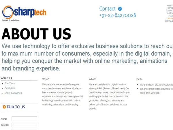 Sharptech is the Best Website Designer Mumbai