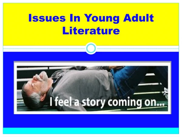 Issues In Young Adult Literature