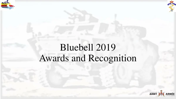 Bluebell 2019 Awards and Recognition