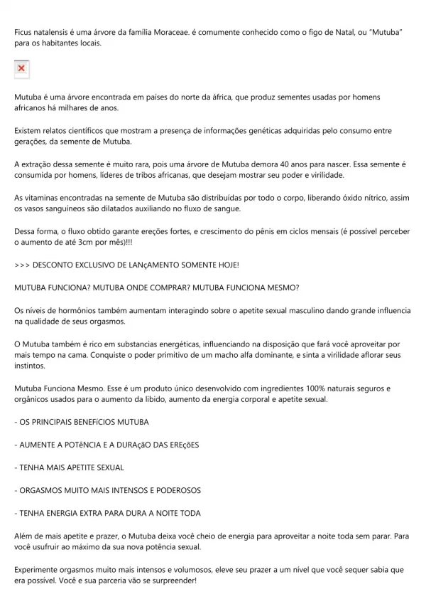 MUTUBA FUNCIONA? MUTUBA ONDE COMPRAR? MUTUBA FUNCIONA MESMO?