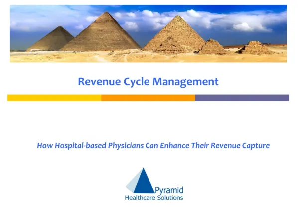 Revenue Cycle Management: How Hospital-based Physicians can
