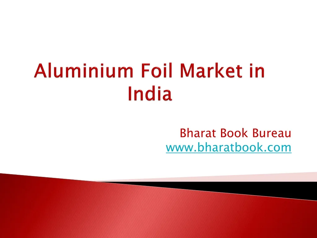 aluminium foil market in india