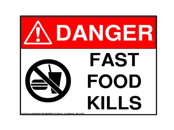 Do you know how dangerous fast food can be?