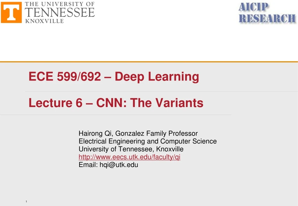 ece 599 692 deep learning lecture 6 cnn the variants